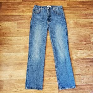 Reformation Jeans Size 29 High Rise Straight Jeans